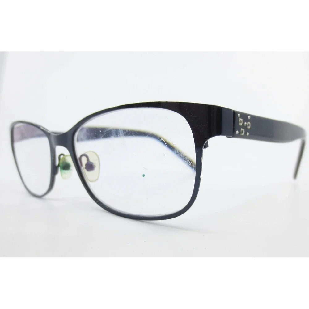 Diva Clearwater Sapphire Blue Eyeglasses Frames Rhinestone Accents 53-16-140